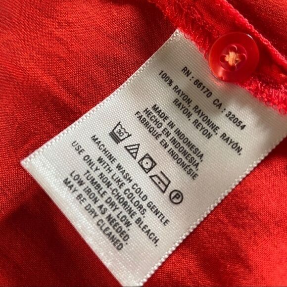 Maeve Anthropologie sleeveless blouse button up - Picture 6 of 6